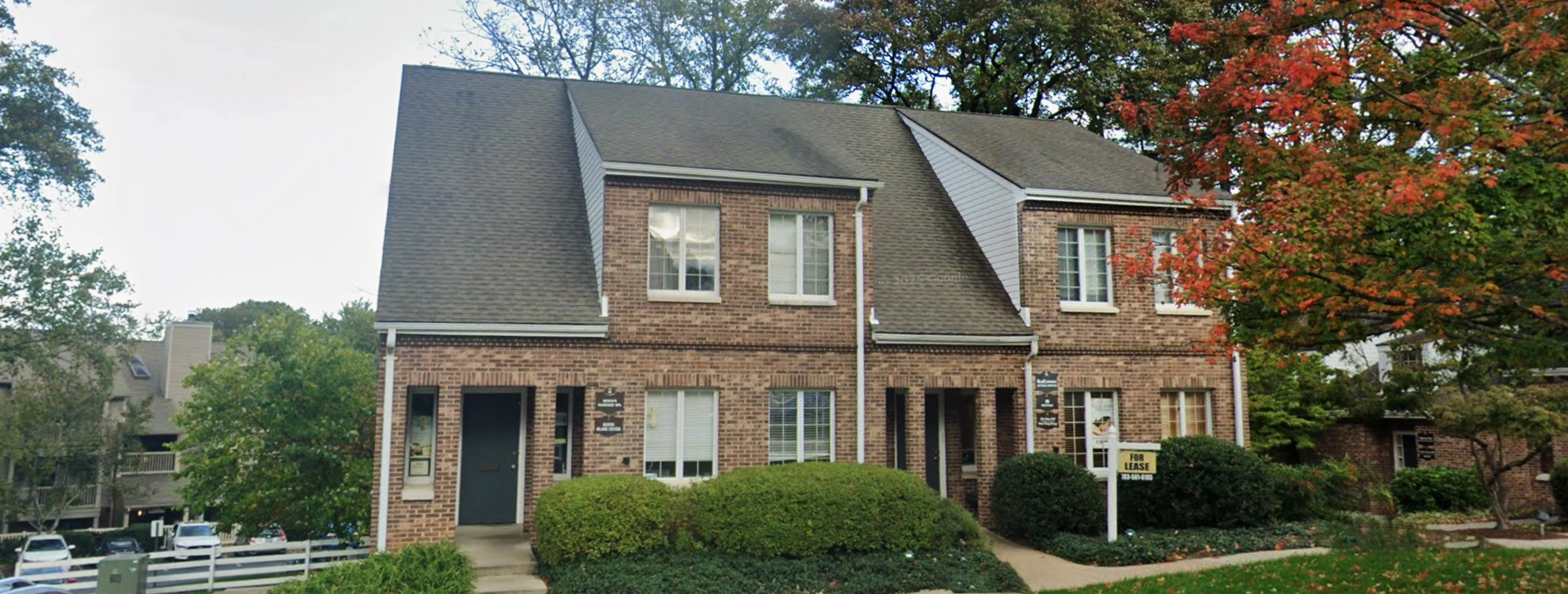 Exterior view of Reston Islamic Center Reston building